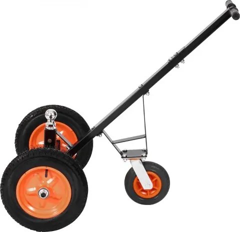 VEVOR Trailer Dolly, 544 kg disseldraagvermogen, 460 &amp; 560 mm verstelbare hoogte, 50,8 mm kogel, 386 mm luchtbanden, koolstofstaal, voor het verplaatsen van campertrailers