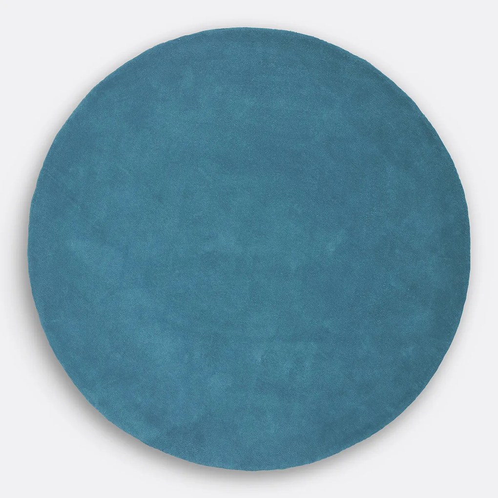 Rond vloerkleed in getuft kant Renzo, groot model