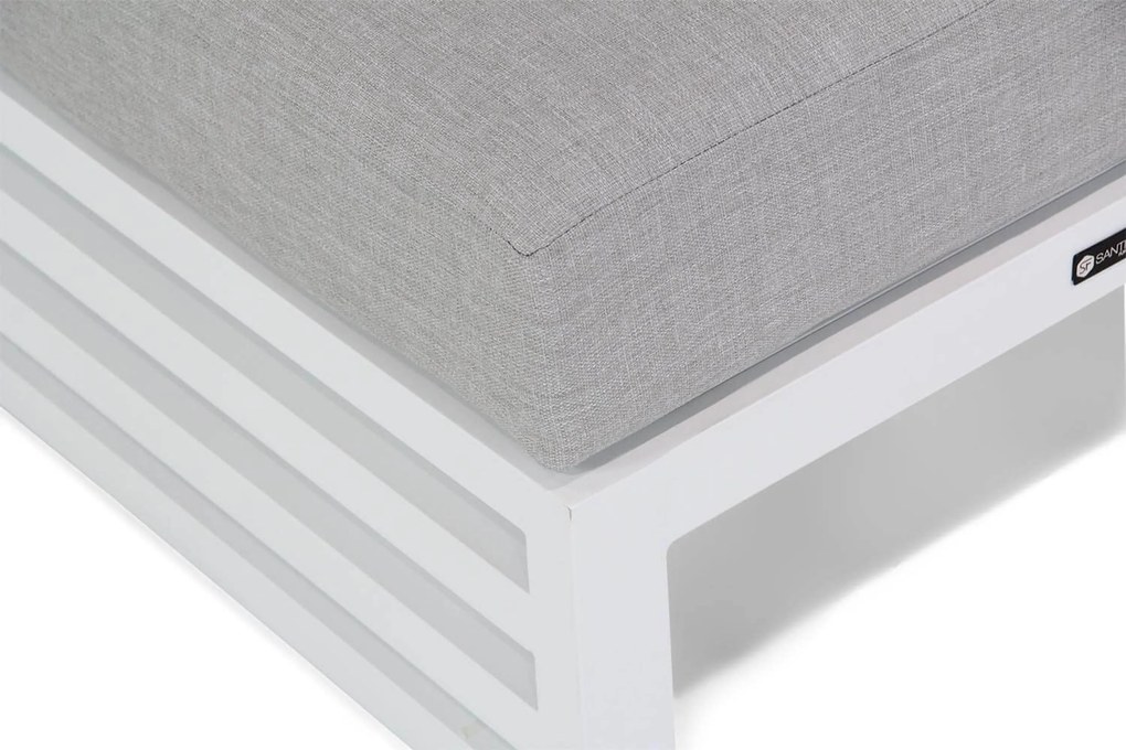 U-Vorm Loungeset 8 personen Aluminium Wit Santika Furniture Santika Jaya
