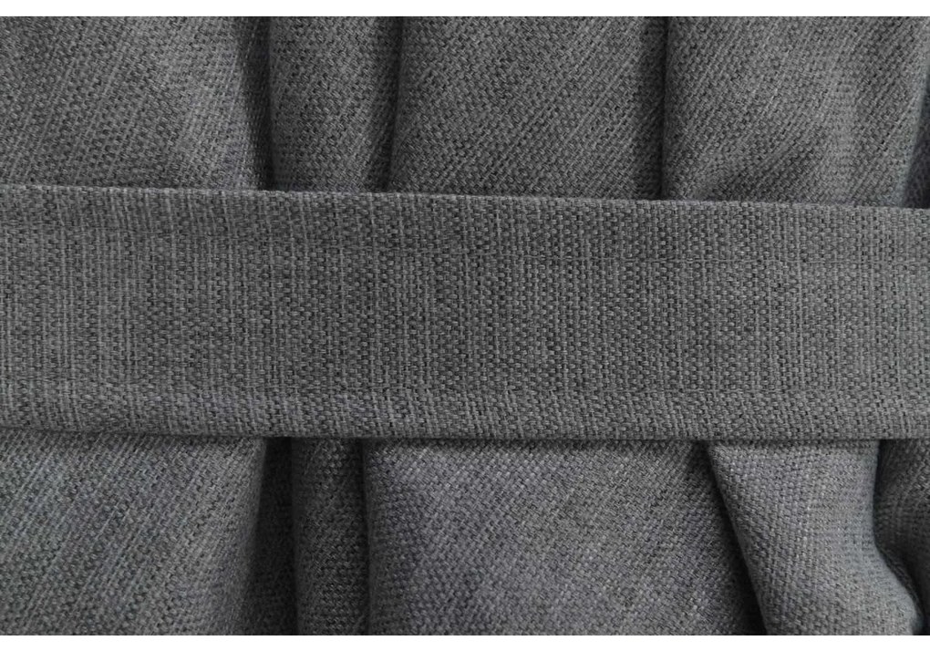 Garden Impressions Hawaii Big Pole zweefparasol 350x350 cm - donker grijs frame - licht grijs doek