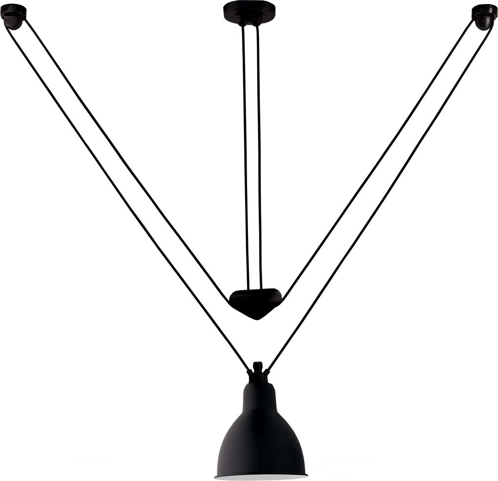 DCW éditions Acrobates de Gras N328 L hanglamp zwart