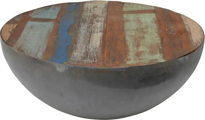 Brix Salontafel 'Kurt' Bowl metaal 90cm, kleur multicolor