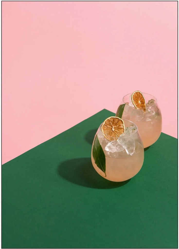 Poster Basil Lemonade