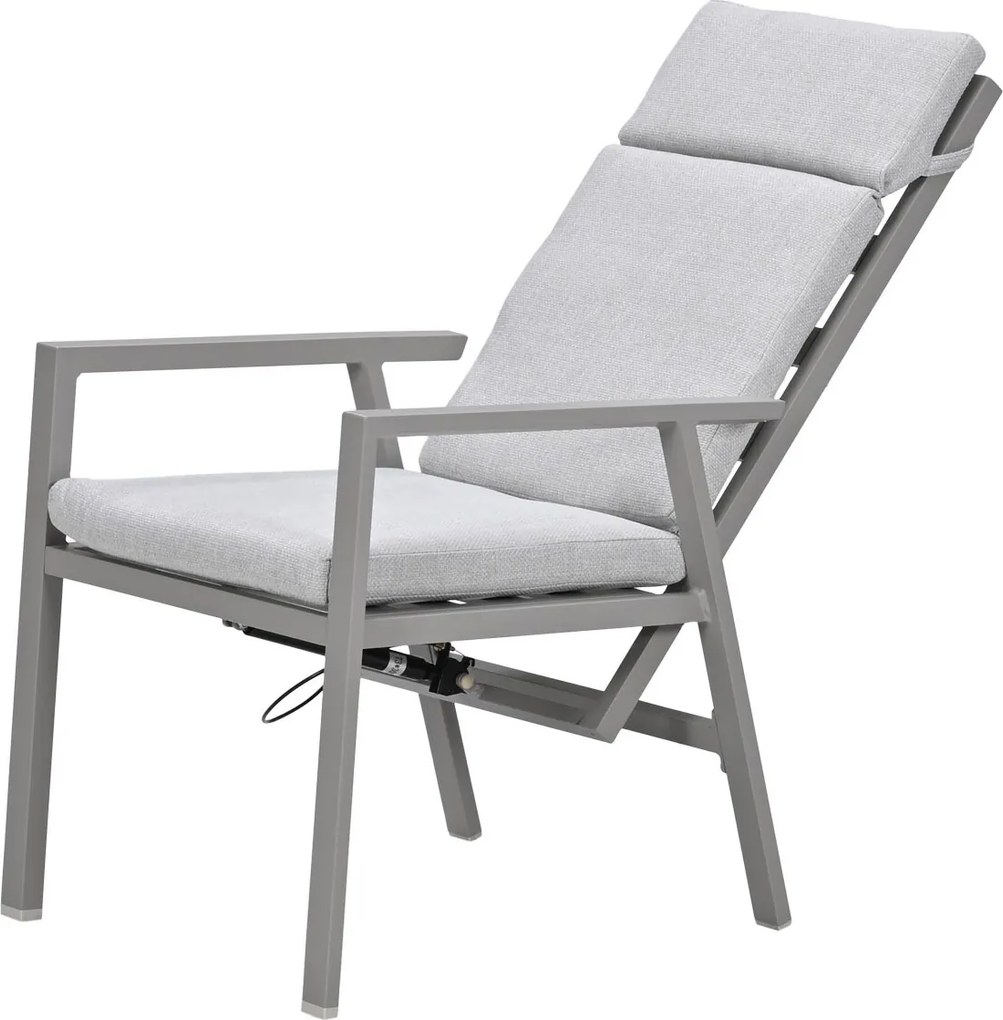 Garden Impressions Kasper tuinstoel verstelbaar - taupe