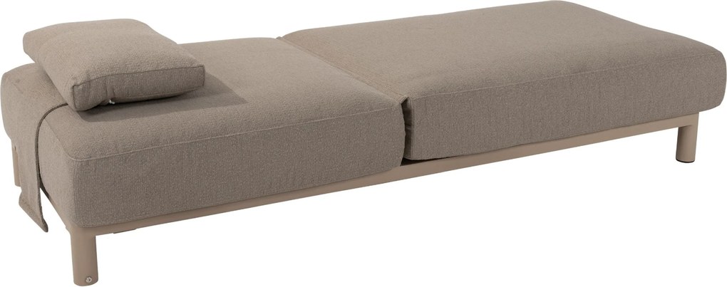 4 Seasons Outdoor Seasons Madeira Sunbed With Cushion And Head Support Latte Textiel Taupe