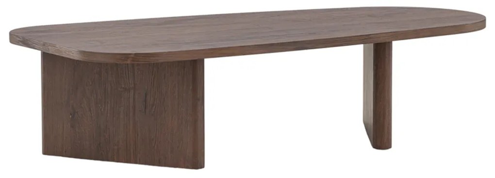 Organische Salontafel Mocca - 65 X 130cm.