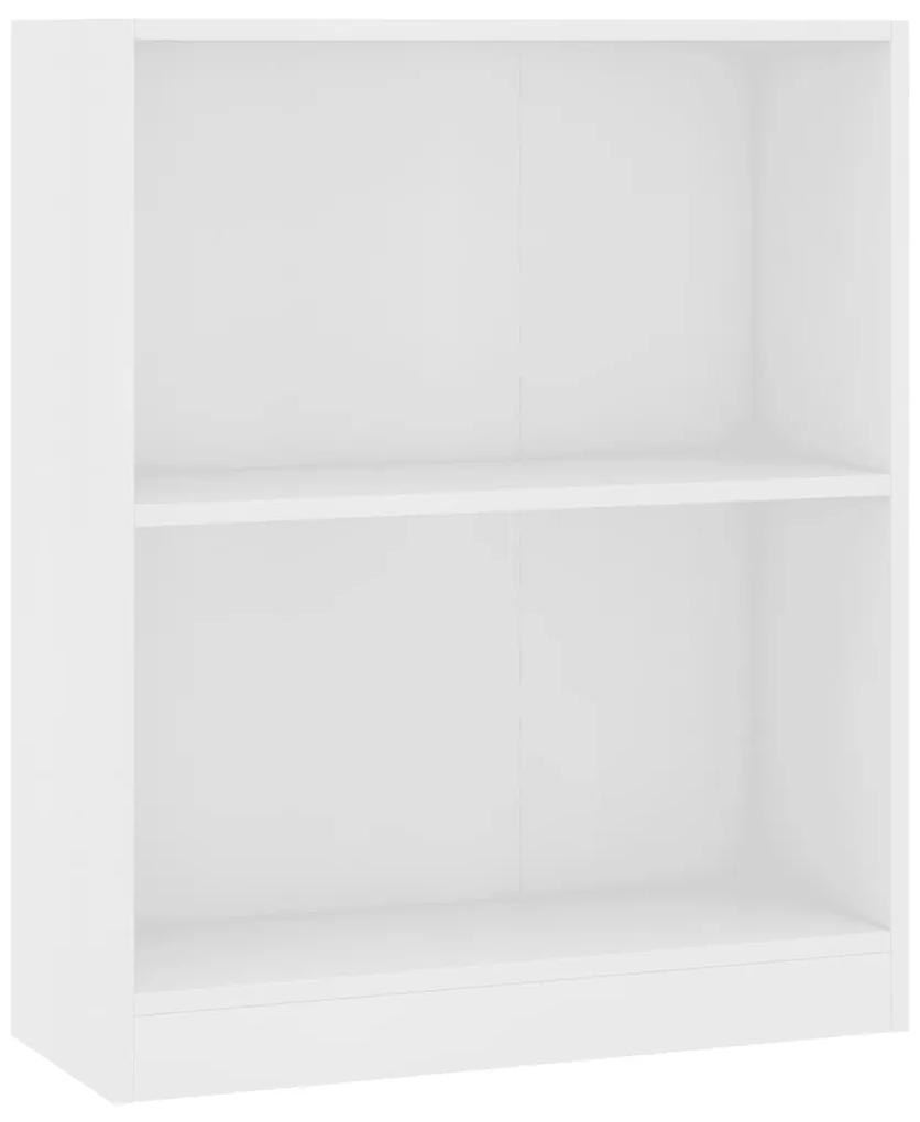 vidaXL Boekenkast 60x24x74,5 cm bewerkt hout wit