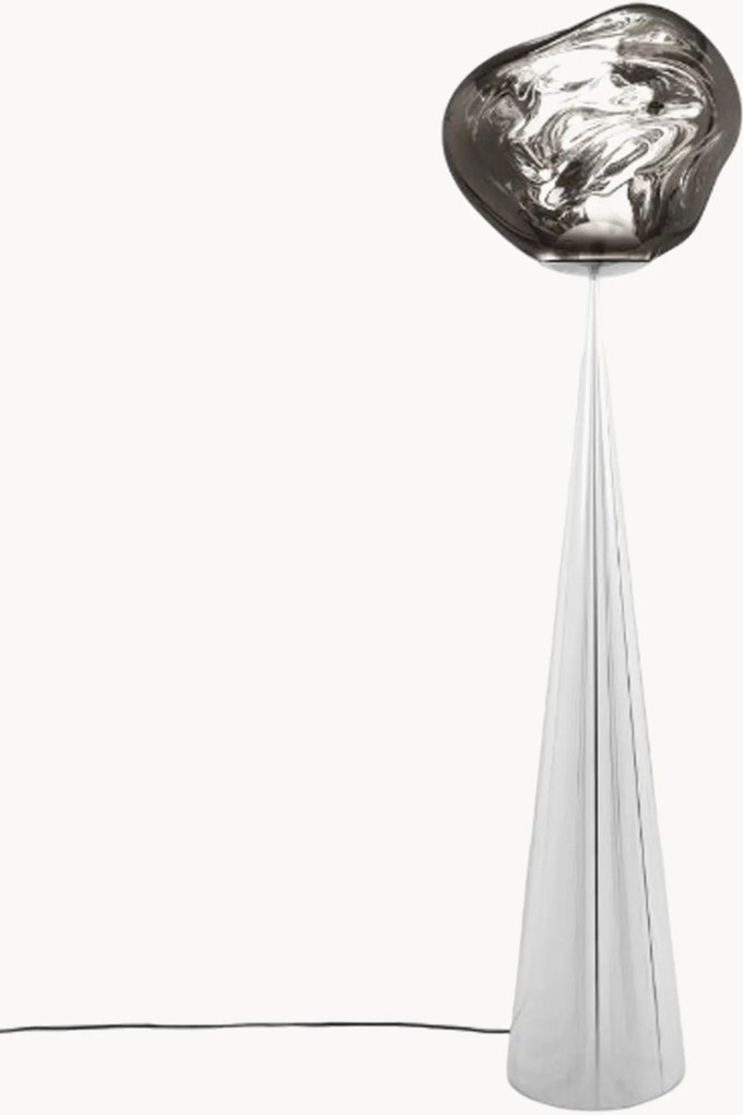 Dimbare LED vloerlamp Mirror Ball