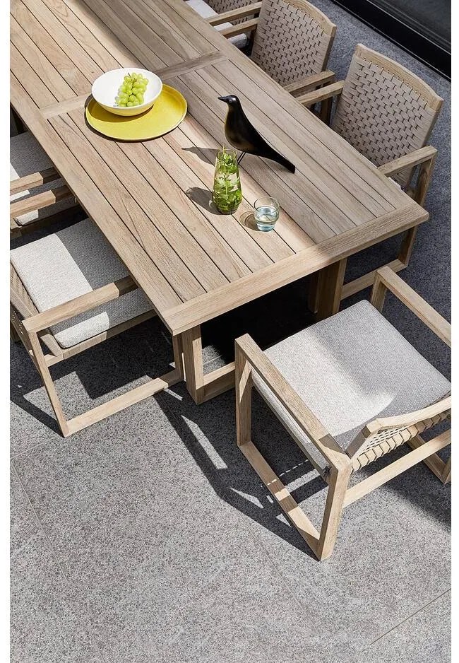 Goossens Tuinstoel Met Armleuning Antigua, Tuinstoel met armleuning