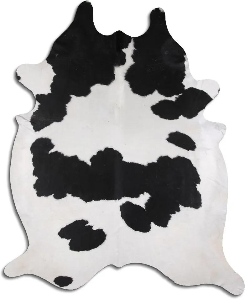Dutch by Design | Koeienhuid Caraid lengte 225 cm x breedte 200 cm wit, zwart koeienhuiden koeienhuid vachten vloerkleden | NADUVI outlet