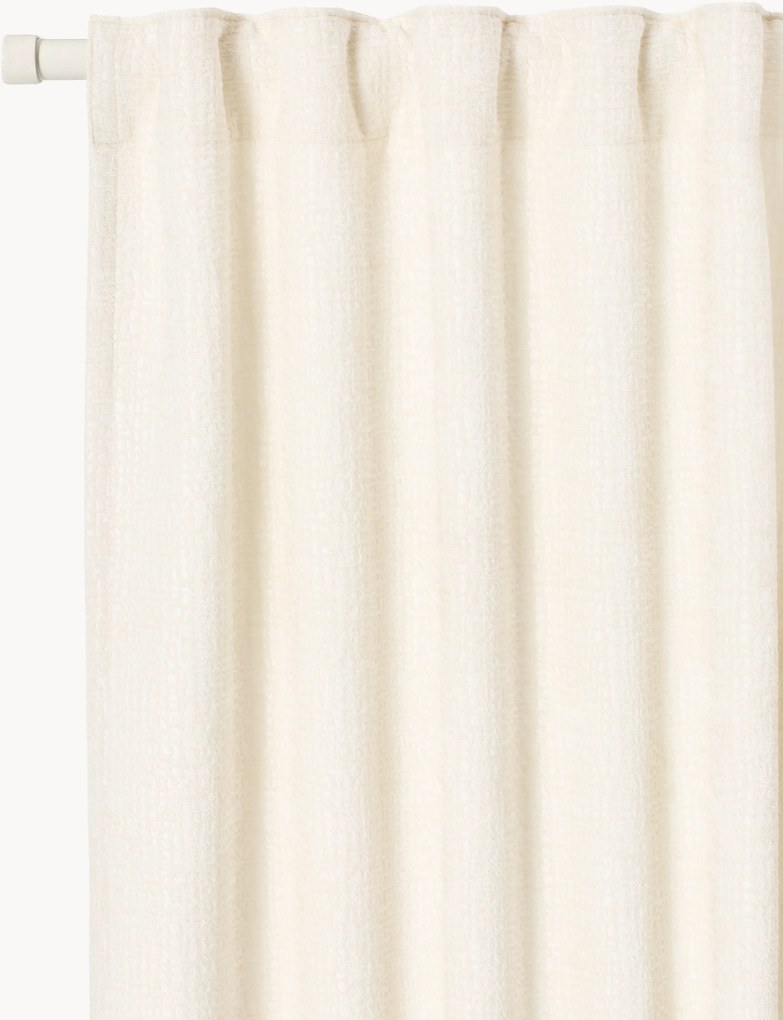 Ondoorzichtige meerband gordijn Karlin, B 280 cm