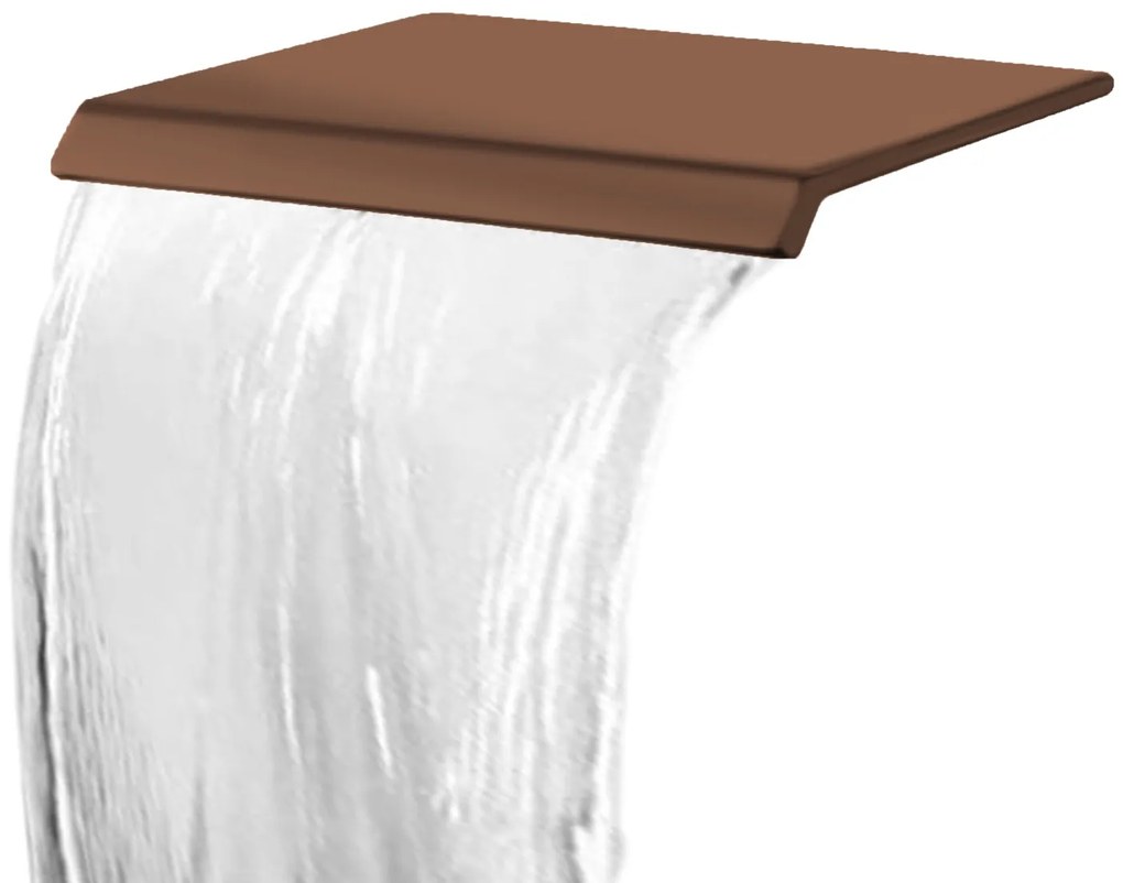Best Design Dule waterval muuruitloop sunny bronze - brons