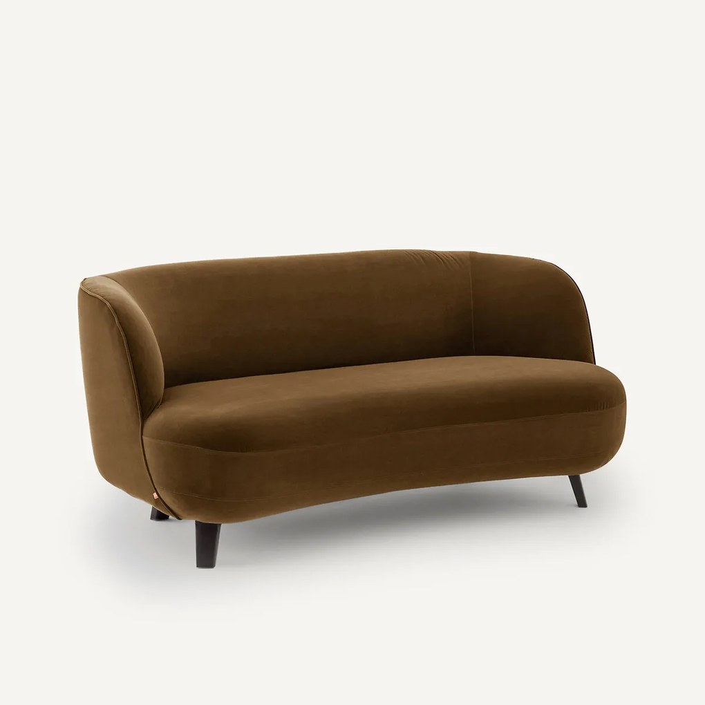 XS Sofa, in fluweel, ROSEBURY, ontwerp door Emmanuel Gallina