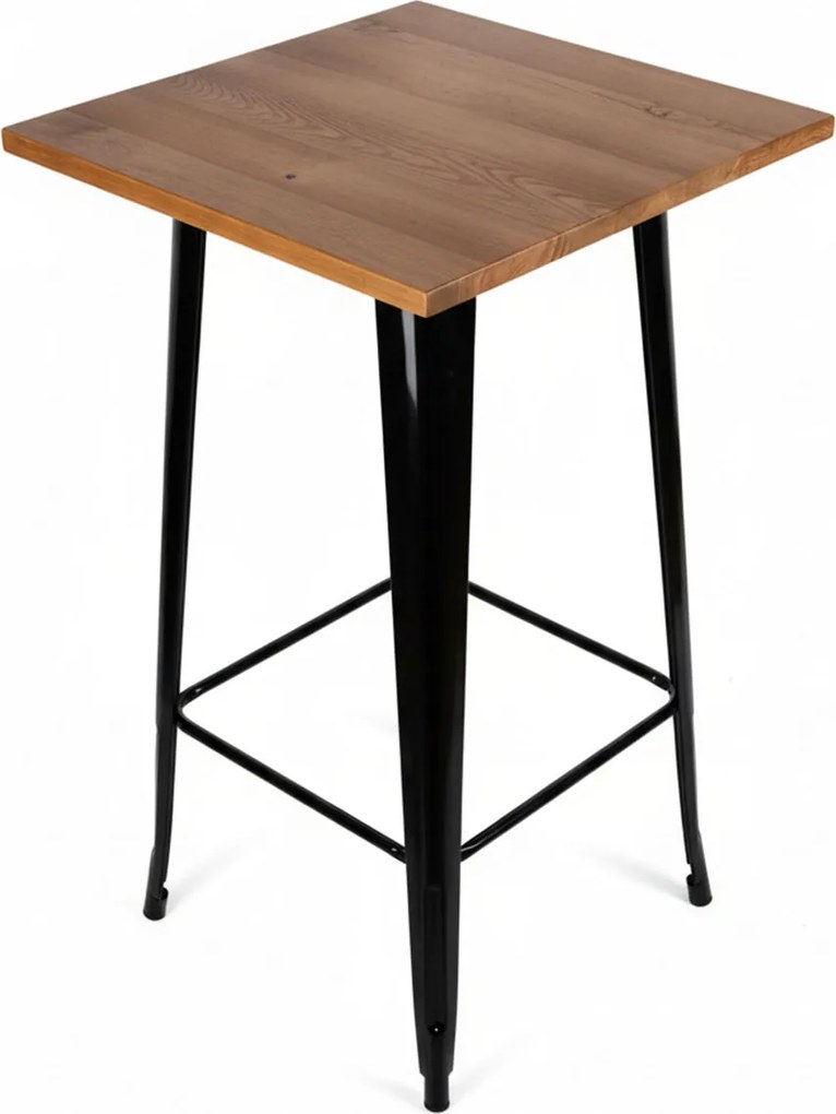 Hoge Torix Tafel Natuurlijk Hout 60 cm