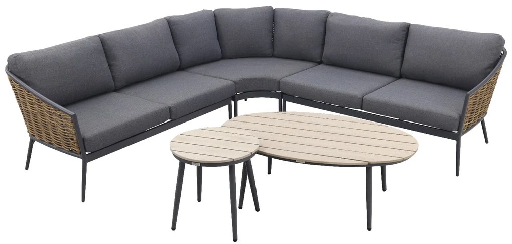 Bali loungeset met Margriet loungetafels - 3-delig - Garden Impressions OP=OP