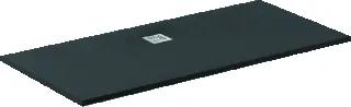 Ultra Flat Solid douchebak universeel composiet zwart (lxbxh) 1700x800x30mm