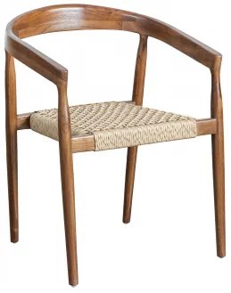 Set Van 4 Visby Teakhouten Tuinstoelen Teakhout - Sklum