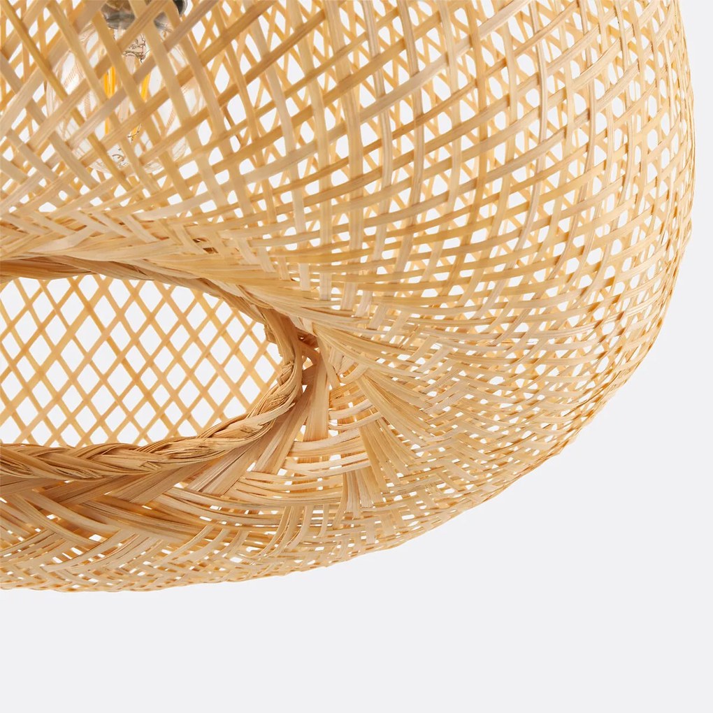 Hanglamp in bamboeØ40 cm, Ezia