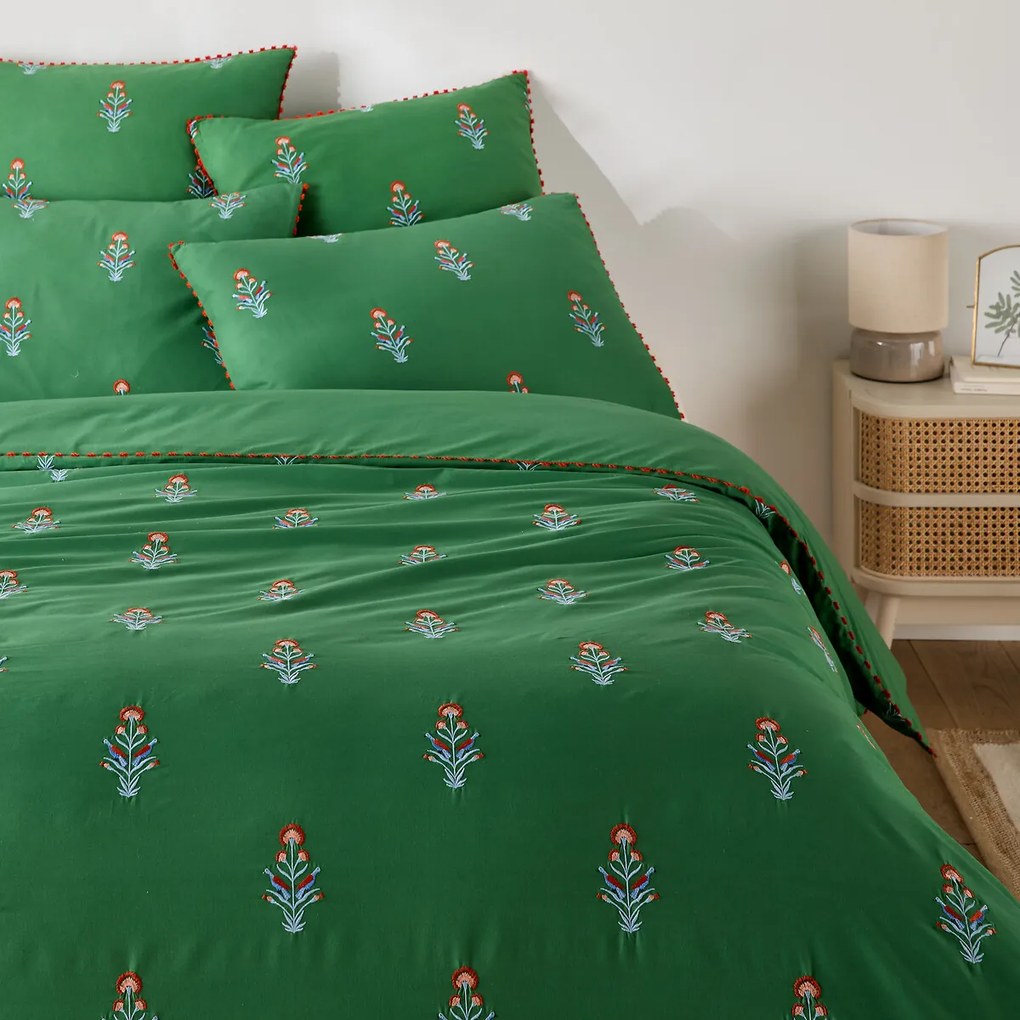 Dekbedovertrek in gewassen katoen, DYLIS