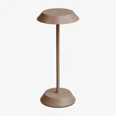 Draadloze Led-buitenlamp Van Ijzer Oravella Moka Bruin - Sklum