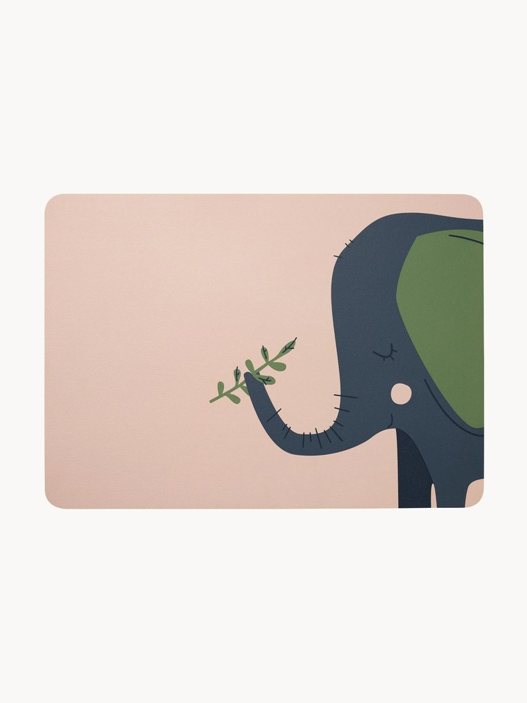 Placemats Leo Emma Elefant, 2 stuks