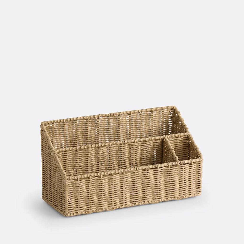 Brievenhouder van gevlochten papier, Kovu