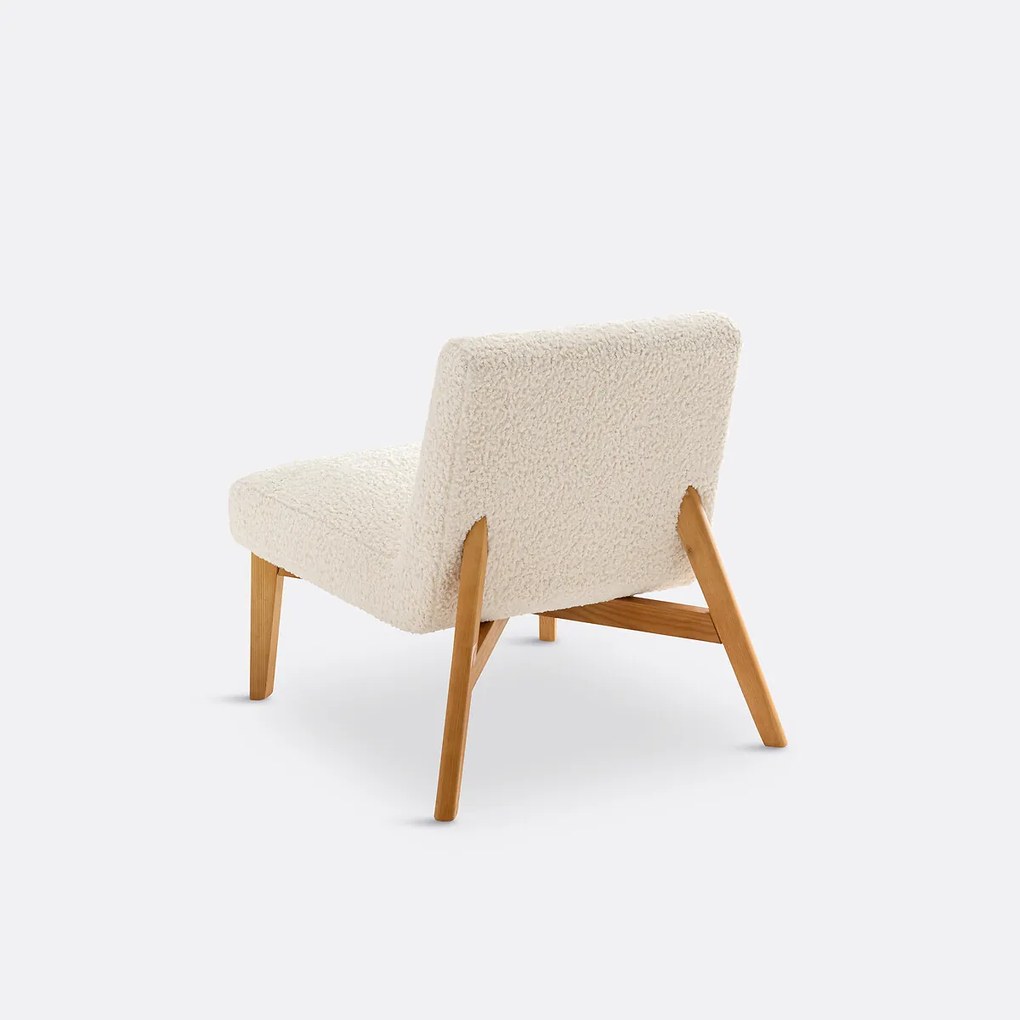 Fauteuil in bouclette Jimi