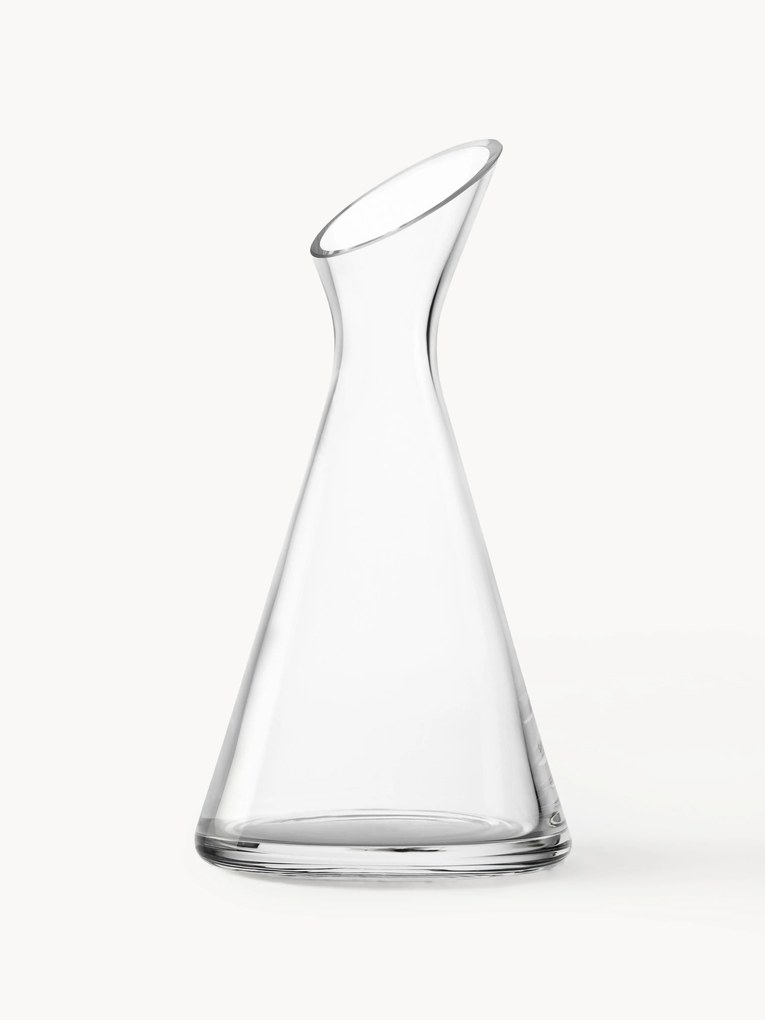 Mondgeblazen kristalglazen karaf One, 0,75 L