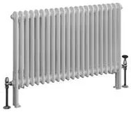 Eastbrook Imperia 2 koloms radiator 100x60cm 1407W wit glans