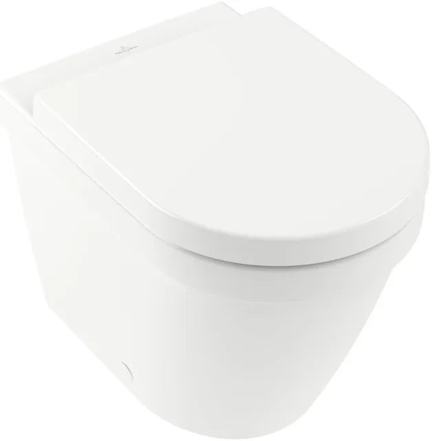 Villeroy & Boch Architectura Diepspoelcloset - zonder spoelrand - staand - Wit Alpin CeramicPlus 5690r0r1