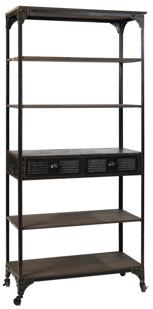Rootsmann Stellingkast Smal | Zwart