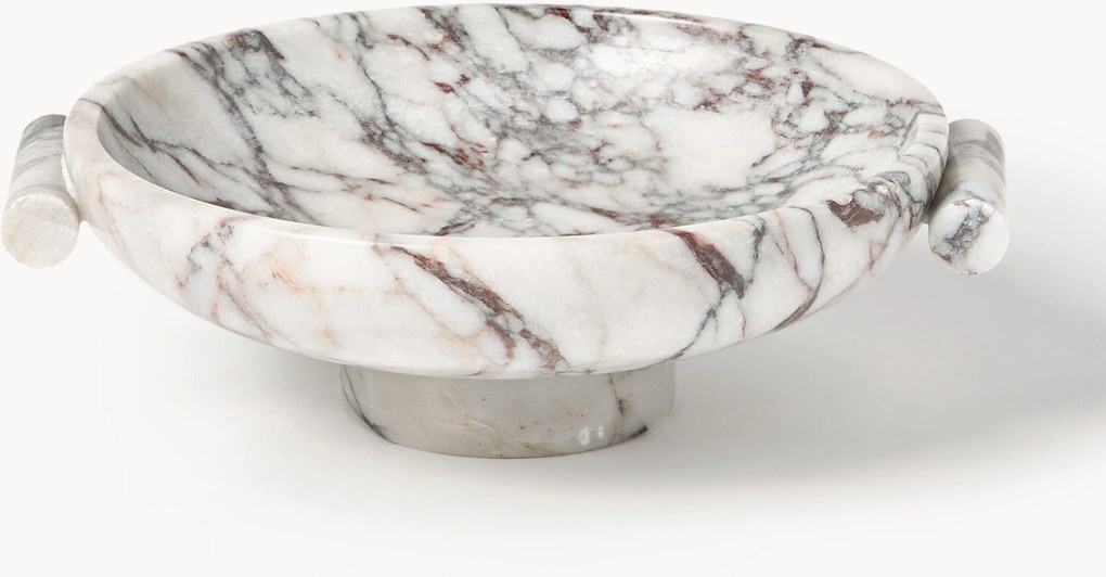 Decoratieve schaal Fossil van marmer