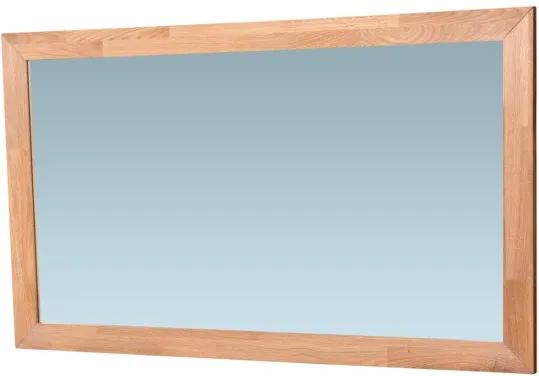 Saniclass Natural Wood spiegel 119x70x1.8cm rechthoek met doorlopend lamel Black oak 3223BO