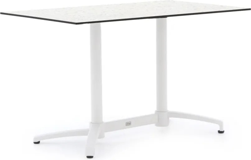 Inklapbare tafel Bellagio  | Vierkant  | Tuintafel Kunststof | 120x70cm | 4 personen | Kees Smit Tuinmeubelen
