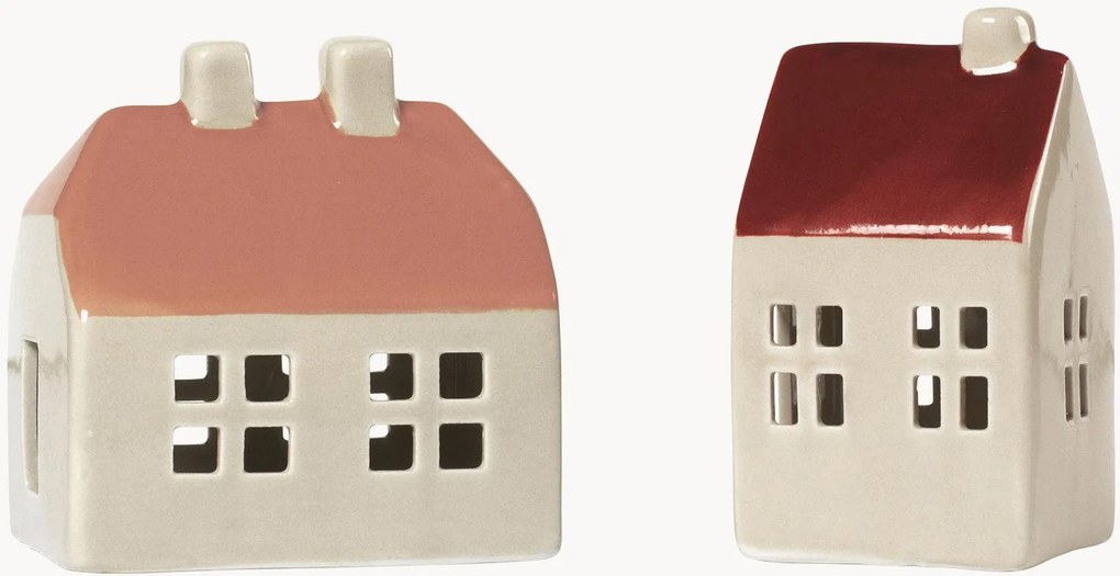 Kerstornamenten Houses, 2-delig