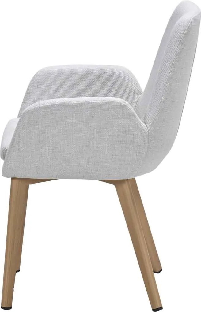 Garden Impressions Amalia tuinset 5-delig light teak look - Duuk tuintafel Ø120 cm