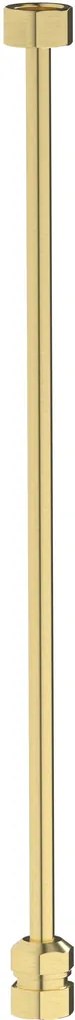 Plieger Roma aansluitstang 40cm goud geborsteld