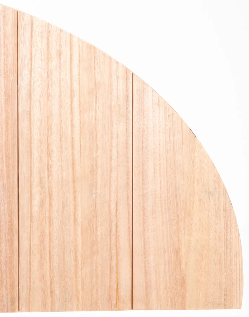 Hoofdbord Dradas Wood voor bedden van 135 cm