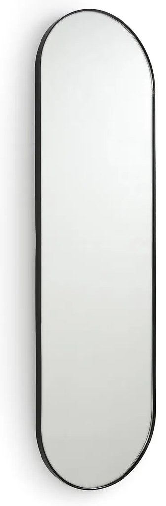 Ovalen spiegel in metaal 30x100 cm, Iodus