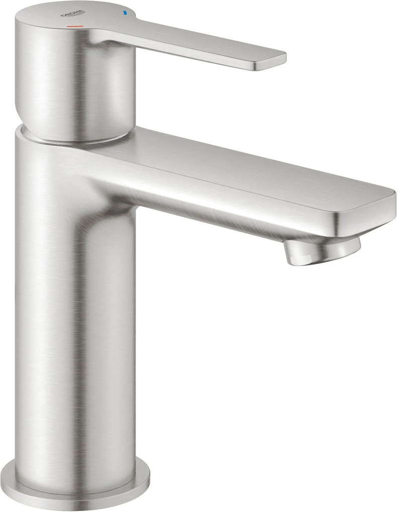 Grohe Lineare New .S-size Wastafelkraan Supersteel met waste