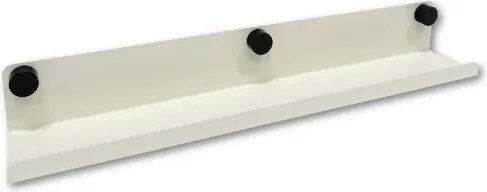 Wandplank Creme Smal 51cm - 3 cm x 51 cm x 5.3 cm | 0.7 kg | Paneli akoestische wandpanelen - AKU Wandpanelen