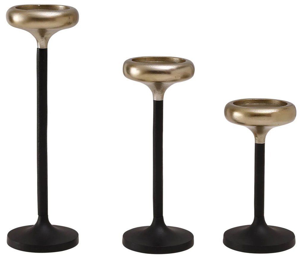 Set van 3 kandelaar Iresh | PTMD Collection