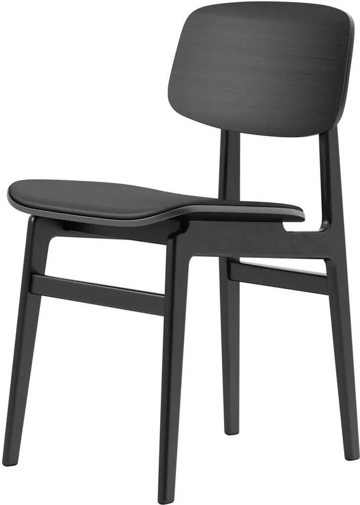 Norr11 NY11 Dining Chair - Houten eetkamerstoel - Premium Leer- Vintage - Retro - Tijdloos - Scandinavisch design