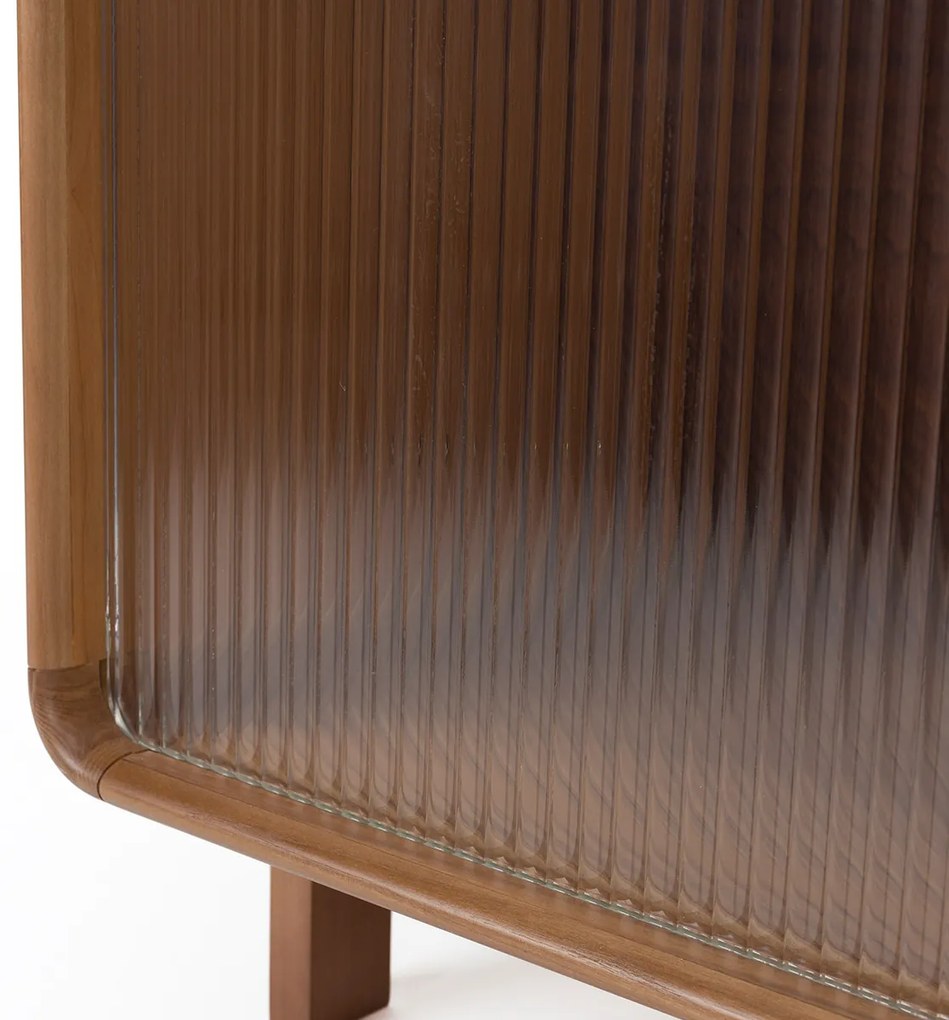 Zuiver Rise Walnut Design Wandkast Met Planken Walnoot - 90x35x180cm.