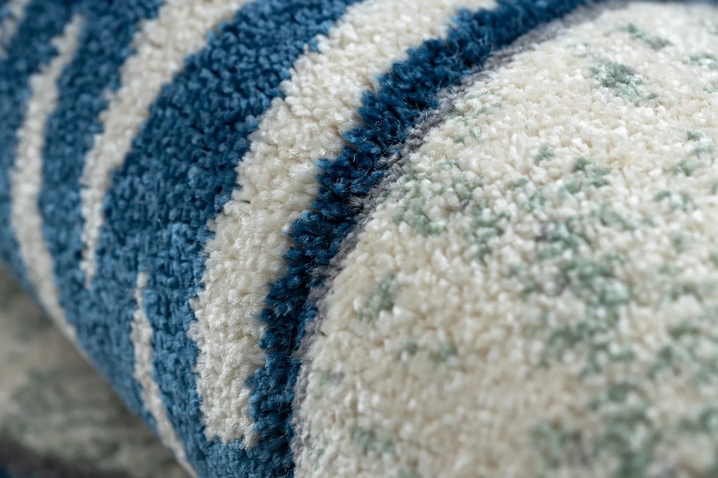 Tapijt PETIT STARS ster , Sterretje blauw