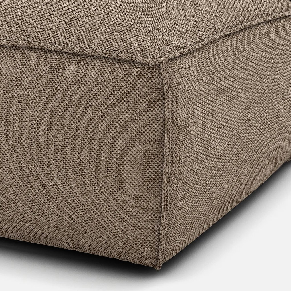 Loungebank in textuur, links, Seven