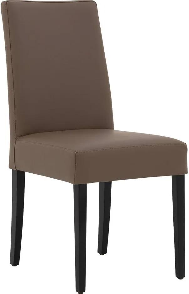 Goossens Eetkamerstoel Vasso Chair bruin leer stijlvol landelijk