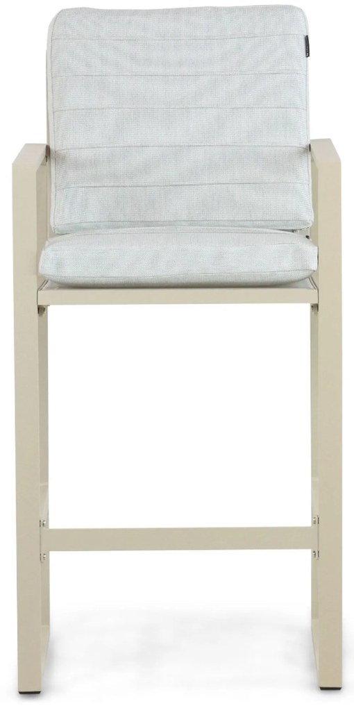 Barstoel Aluminium Taupe-naturel-bruin Lifestyle Garden Furniture Nuno