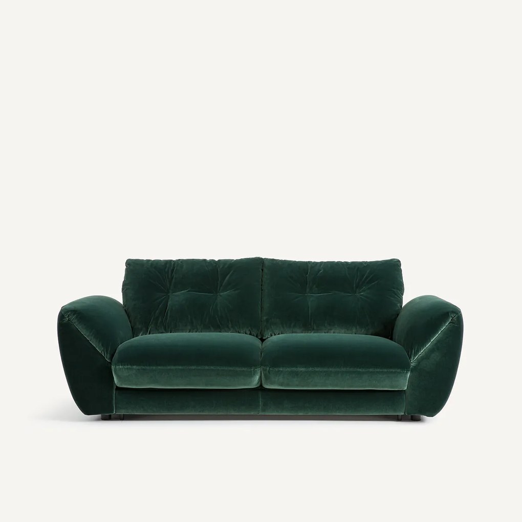 Omvormbare 3-zitsbank van fluweel Edgar