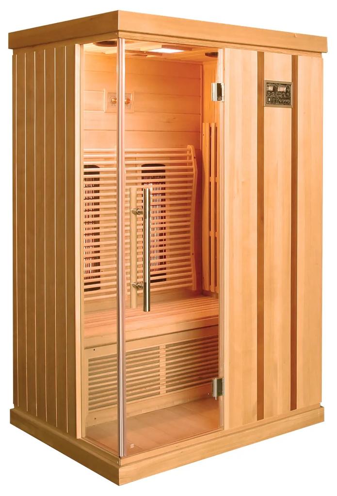 Infrarood Sauna Trendy 125x103 cm 1800W 2 Persoons